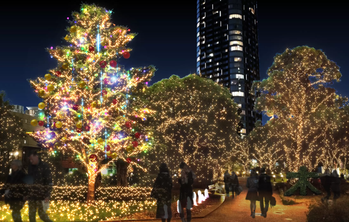 【東京中城聖誕燈飾】「MIDTOWN CHRISTMAS 2025」 11月13日開始浪漫點燈！