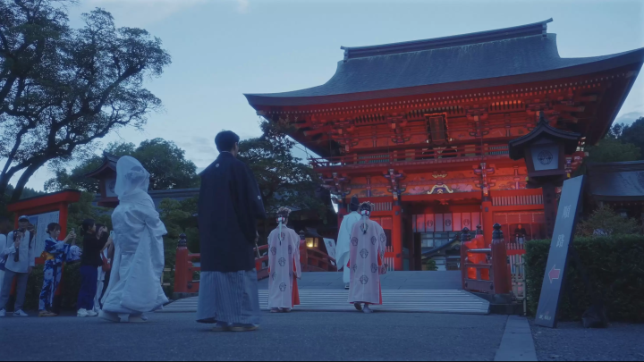 [佐贺] 一夜奇幻体验，包括清酒、神社彩灯和狐狸婚礼