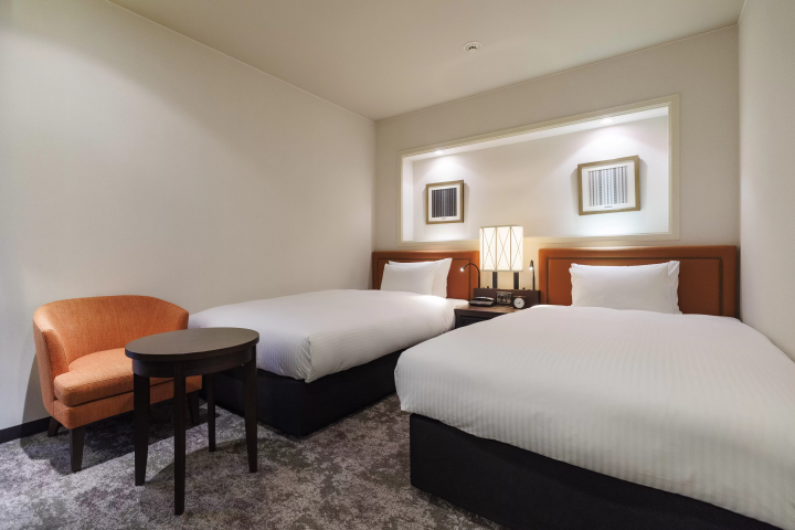 [JR KYUSHU HOTEL Blossom Fukuoka- Room Guide] 2 minutes walk from Hakata Station! Functional and comfortable space