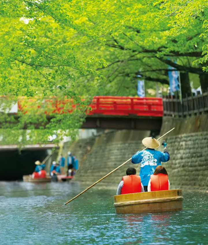 [Japan's only! Tarai-bune experience on the river] Relax and enjoy a tub-shaped boat ride in Ogaki, the city of water