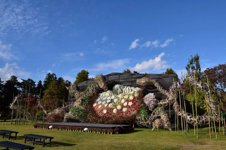 Hirosaki Castle Chrysanthemum and Autumn Foliage Festival 