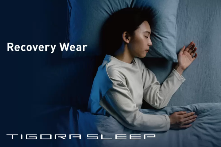 Reduce fatigue just by wearing and sleeping with recovery wear "TIOGRA SLEEP"