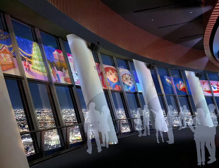 Christmas at Tokyo Skytree