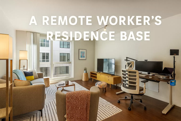 A base for remote workers: Monthly feature on Wi-Fi, furnished, and fully equipped homes