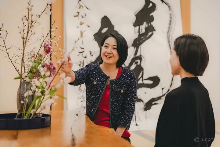 ikebana experience in Tokyo