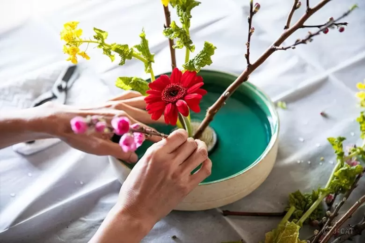 ikebana experience in Tokyo