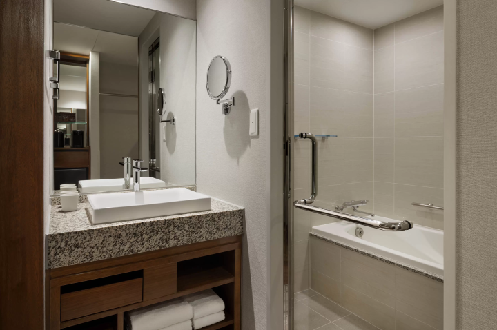 Larger Guest Room Twin Bathroom 