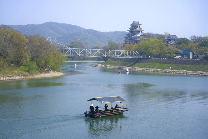 [Limited to 11 days] Okayama Asahikawa Sightseeing Cruise - Autumn Night Special with Okayama Castle Illuminatedの画像