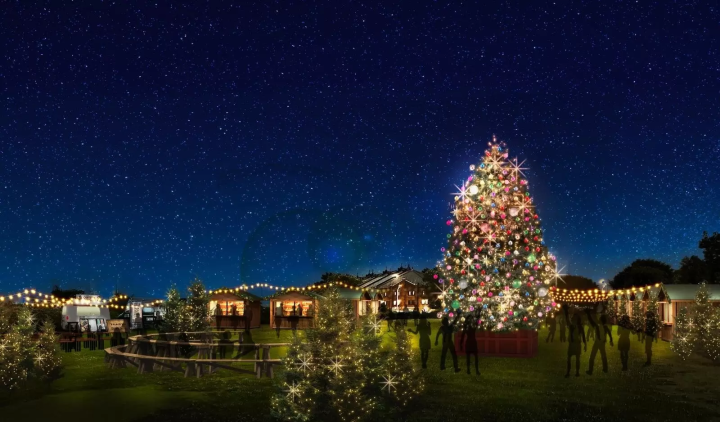 橫濱紅磚倉庫2025聖誕市集｜12公尺巨樹＋德國美食雜貨必逛