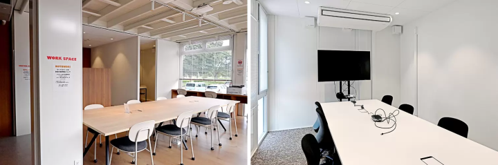 Free coworking space. 