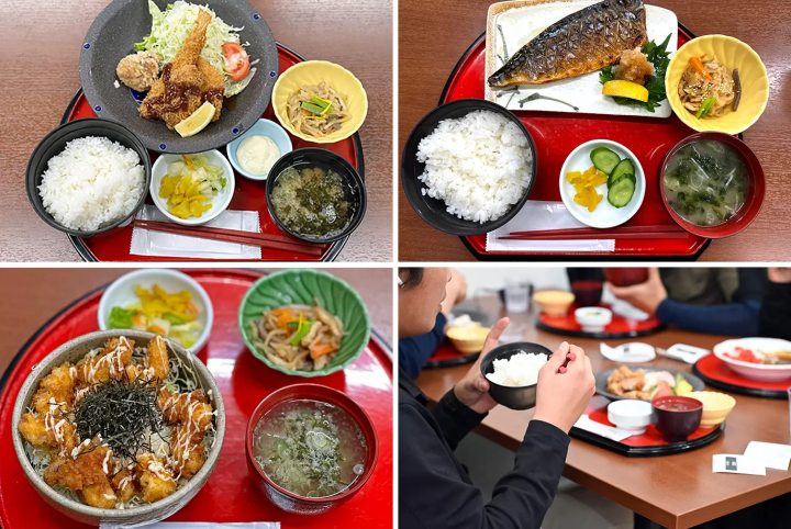 In addition to set meals, there is a Toyotomi of menu items such as rice bowls and curry. In the evening, you can also enjoy izakaya-style a la carte dishes. 