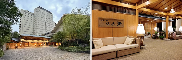 Check-in is at the front desk in the main building. 