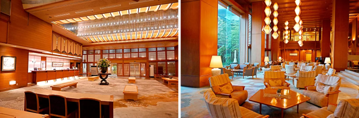 You will be greeted by an open entrance and lobby. Drinks are also served. 