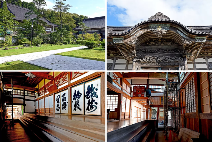 You can tour the interior of the Dharma Hall (Daiso Hall) and the Buddha Hall, but the monks' hall (Zazen Hall), where the monks live and train together, suffered extensive damage, and the monks are still said to have left the area. 