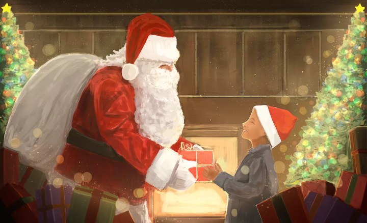 サンタクロースがやってくる！ 聖夜のプチギフトをお届けする「サンタクロース・グ