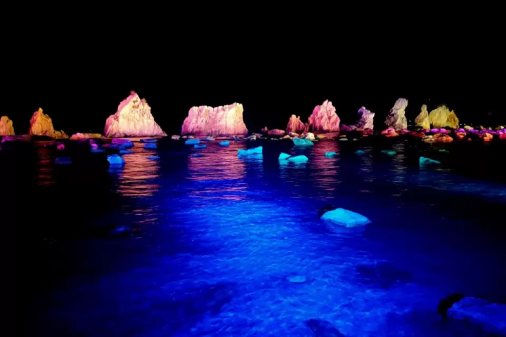 [하시구이 바위 - 조명] 