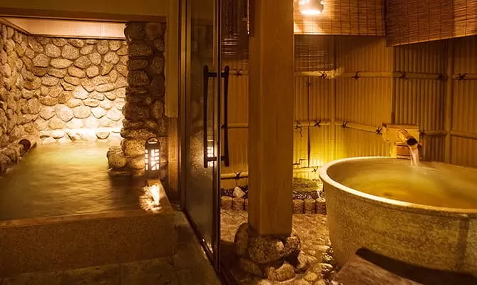 From Kyoto: Day Trip Onsen & Kaiseki Lunch at Lake Biwa Ryokan "Ogoto Onsen Yumotokan"