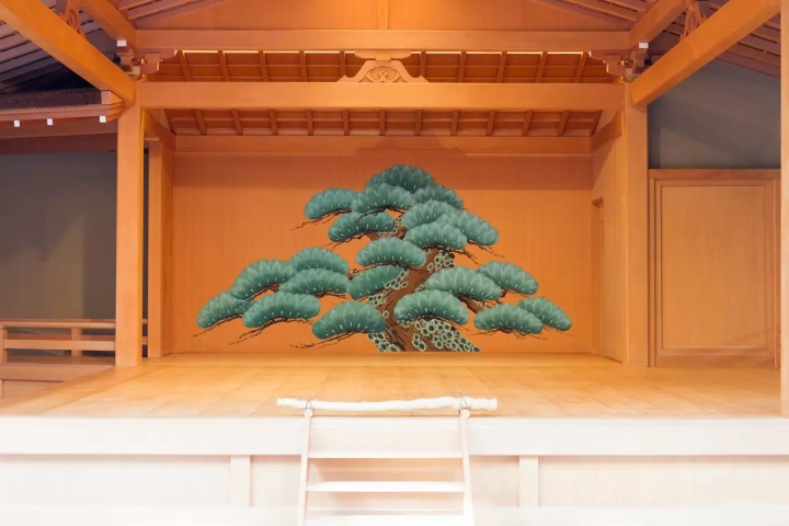Noh theater stage