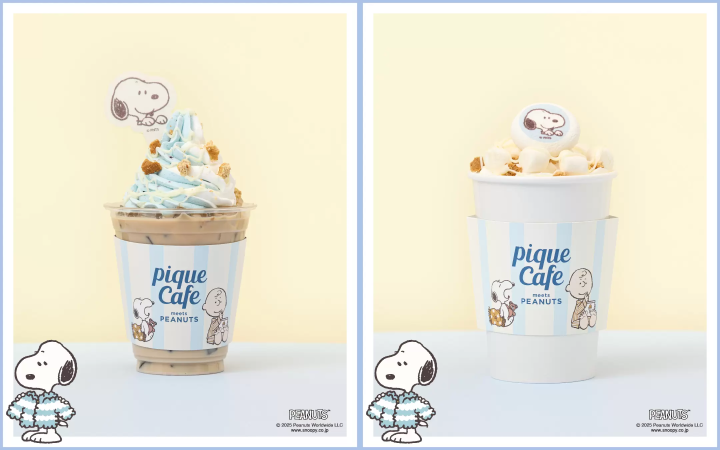 GELATO PIQUE CAFE meets PEANUTS