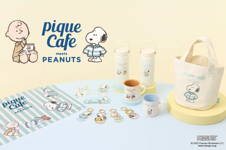 GELATO PIQUE CAFE meets PEANUTS