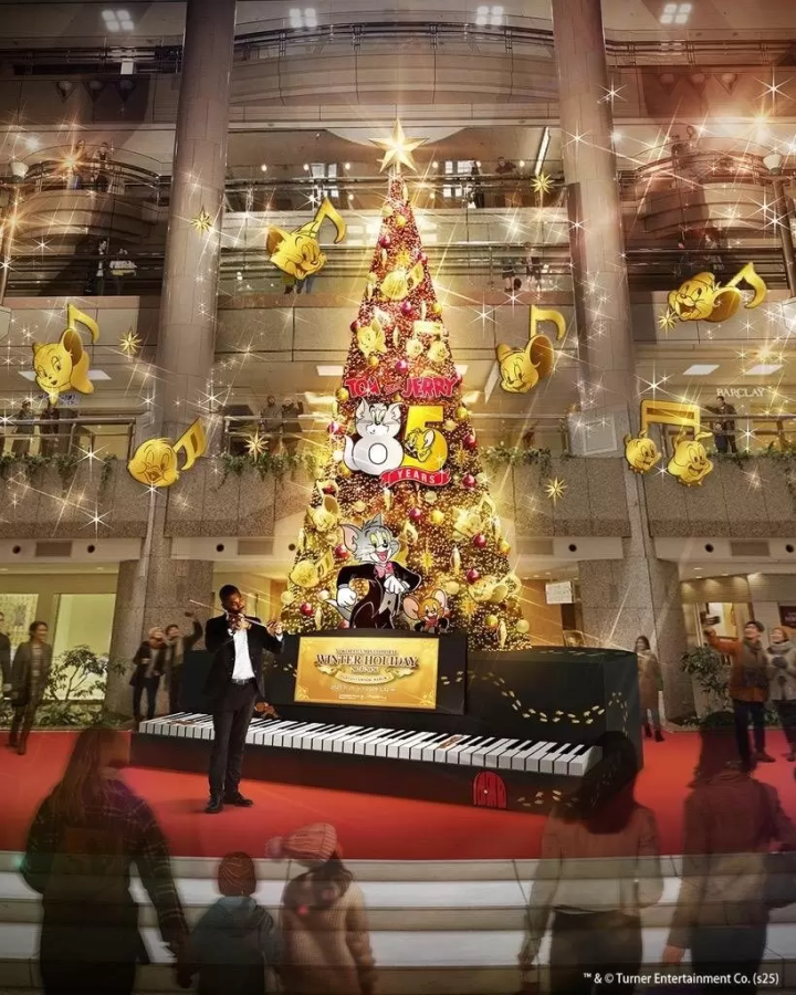 親子必訪！「湯姆貓與傑利鼠」橫濱聖誕主題展：音樂聖誕樹、泡泡氣球與打卡熱點