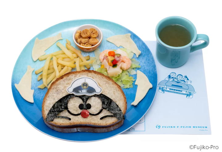 Nobita's Undersea Castle of Devil's Rock Shrimp Cutlet Sandwich