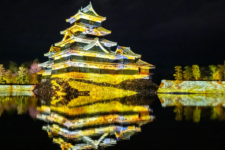 Matsumoto Castle: Free Dazzling Projection Shows 2025–26