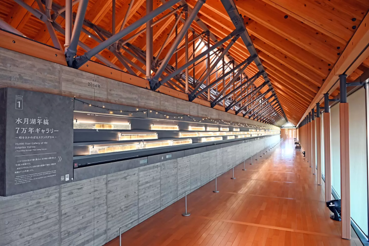 The highlight is the Lake Suigetsu 70,000 Years of Varves Gallery, which displays varves excavated from the bottom of Lake Suigetsu to a depth of 45m horizontally! 