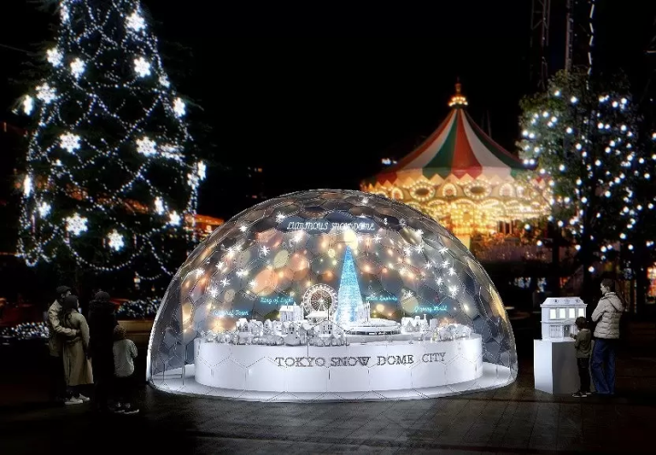 TOKYO SNOW DOME CITY 2024-2025: Winter Illumination at Tokyo Dome