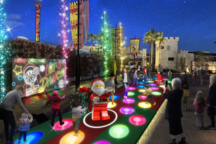 「日本樂高樂園」聖誕限定亮點一次看：互動燈光、限量人偶與歡樂互動秀