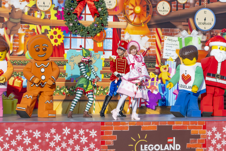 「日本樂高樂園」聖誕限定亮點一次看：互動燈光、限量人偶與歡樂互動秀
