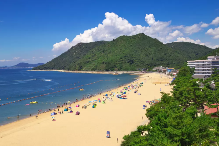 Shibukawa Beach (Tamano City)<br>