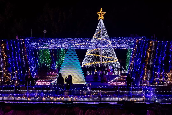 四國香川冬季必看燈飾「讃岐滿濃公園Winter Fantasy 2025」光影×科技海洋3D秀