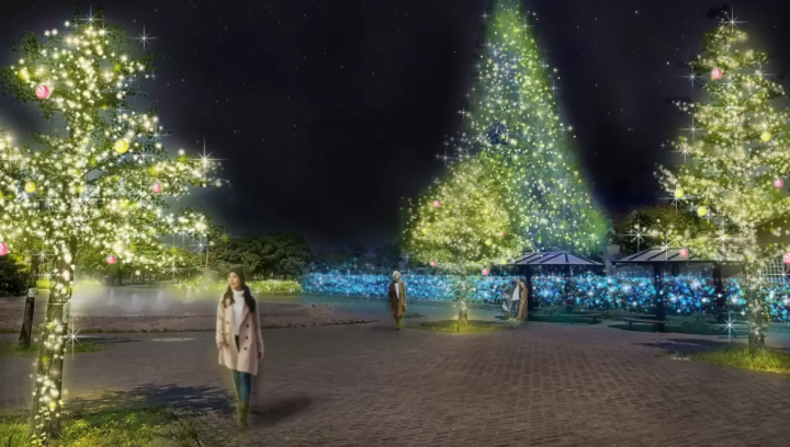 [2025] Winter illuminations in Matsusaka City , Mie Prefecture ! A One Night in Matsusaka on Christmas Night