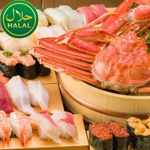 [Surprise] Halal-certified all-you-can-eat sushi in Osaka!? Namba "FUJIYAMA TOKYO"