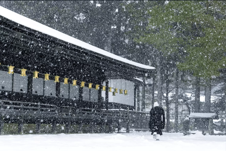 冬の高野山～まるで別次元の銀世界～