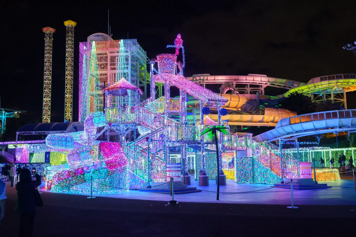 주얼 일루미네이션 행사가 2026년 4월 5일까지 요미우리랜드에서 개최됩니다!