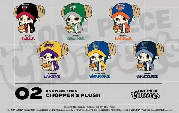 航海王×NBA聯名模型「魯夫灌籃系列」12月5日限量開賣!