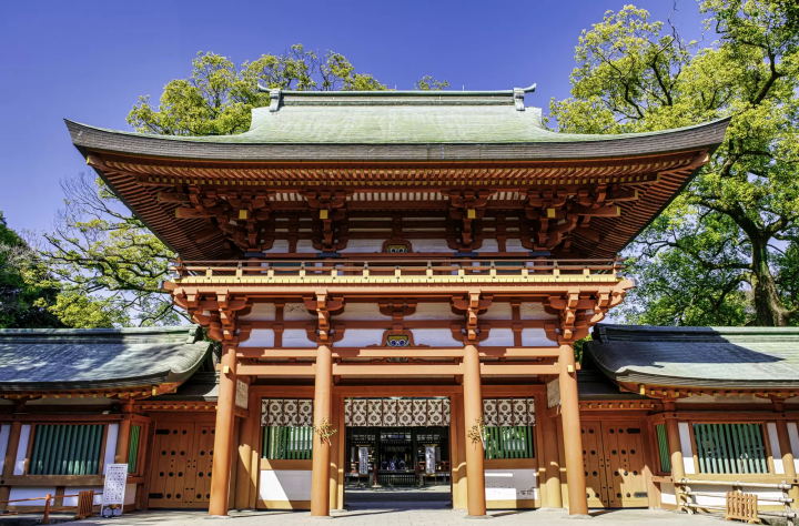 武藏國一宮 冰川神社