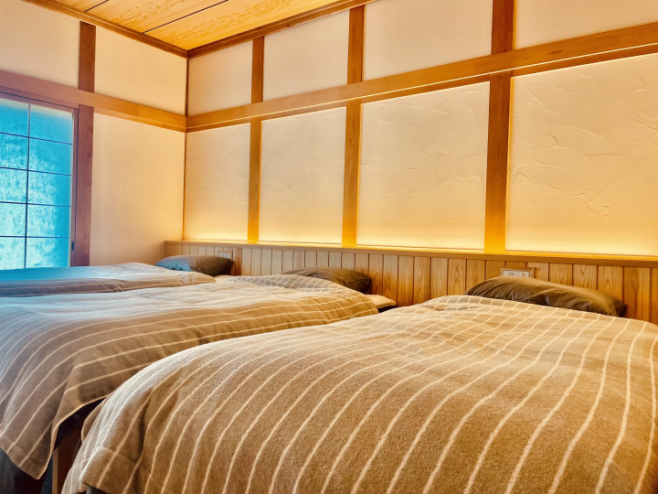 入住精心挑选的旅馆 Kinoiro Minimal，您可以欣赏田园诗般的风景和繁星点点的夜空——这是您四国之旅的必游之地！