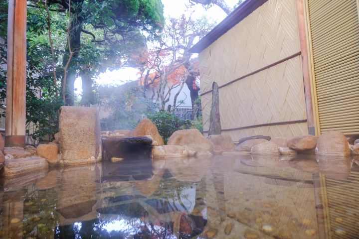 塩化物泉の“塩のベール”に包まれる美肌湯「さぎの湯温泉」の日帰り＆宿泊ガイド