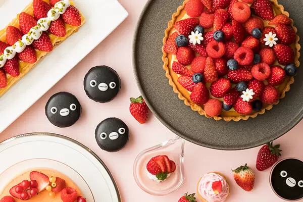 超萌警報!池袋大都會大飯店推出「Suica企鵝草莓甜點自助吧」