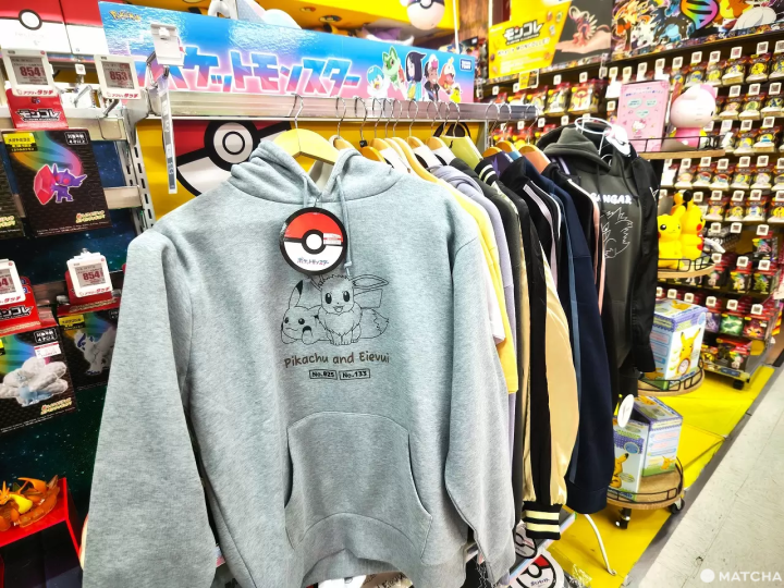 Pokemon T-shirts in Japan