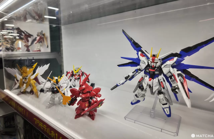 Anime figurines in Japan