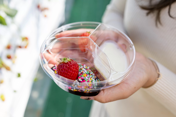 [30 minutes by car from Nagoya] Tokoname strawberry picking and strawberry sweets