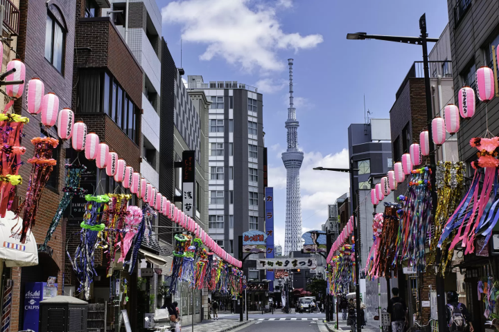 下町七夕祭典街道模樣
