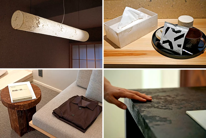 A stay at a hotel where you can experience the art of Echizen paper, Inami wood carving, and Kutani ware in the Hokuriku region