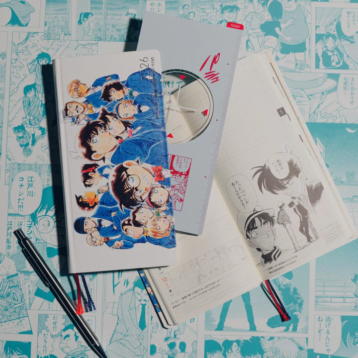 名偵探柯南和HOBONICHI手帳的聯名商品