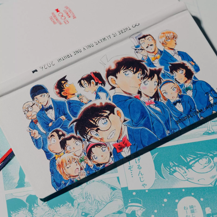 名偵探柯南和HOBONICHI手帳的聯名商品