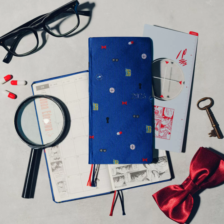 名偵探柯南和HOBONICHI手帳的聯名商品